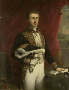 Pietera Merkusa (1787-1844). Generalny Gubernator (1841–44) autorstwa Jan Willem Pieneman (copy after)