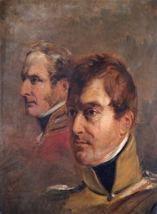 Portret brytyjskich generałów-majorów Sir Fredericka Ponson