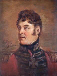 Portret generała Sir Colina Halketta, żołnierza brytyjskiego, 1821 r.