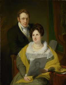 Portret kobiety i mężczyzny