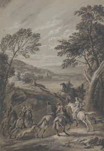 Staghunt autorstwa Jan Wyck