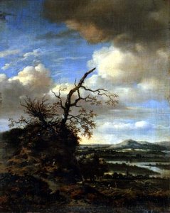 Rozległy krajobraz rzeczny ok. 1665/1670