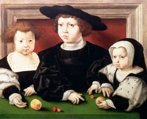 Dzieci króla Danii, Norwegii i Szwecji Christiana II (1481-1559); John, Christina i Dorothea
