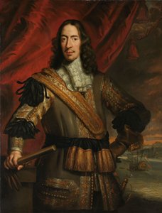 Cornelis de Witt, burmistrz Dordrechtu i lord porucznik Putten autorstwa Jan de Baen
