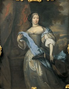 Johanna le Gillon, żona Hieronima van Beverningka autorstwa Jan de Baen