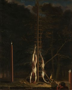 Zwłoki braci De Witt, ok. 1672-75 (olej na płótnie)
