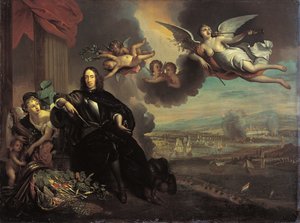 Gloryfikacja Cornelisa de Witta autorstwa Jan de Baen