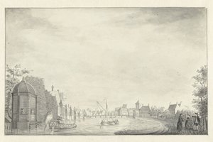 Ouderkerk na Amstel autorstwa Jan de Beijer (possibly)
