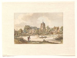 Widok Acquoy na Linge autorstwa Jan de Beijer
