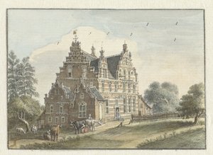 Dom Den Dam w pobliżu Zutphen autorstwa Jan de Beijer