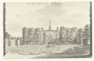 Dom w Ankeveen autorstwa Jan de Beijer