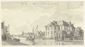 Dom Allongius w Alphen aan de Rijn autorstwa Jan de Beijer