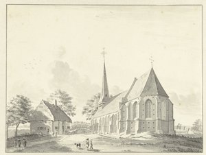 Kościół w Aalst autorstwa Jan de Beijer