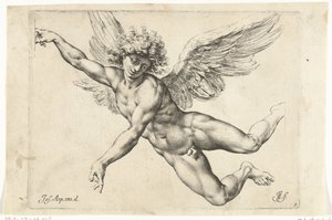 Ucz się dla nagiego latającego anioła Paradygmaty grafika variorum artificum (tytuł serii)