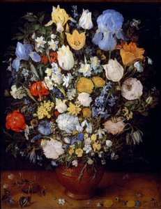 Mały bukiet kwiatów Malarstwo Jana Bruegla Starszego nazywa Bruegla z Aksamitu (Bruegel lub Bruegel autorstwa Jan the Elder Brueghel