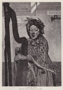 Spadająca gwiazda (litho) autorstwa Jan van Beers