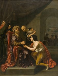 Piłat myjący ręce”, 1627-1671. Artyści: Poncjusz Piłat, Jezus Chrystus, Jan van Bijlert.