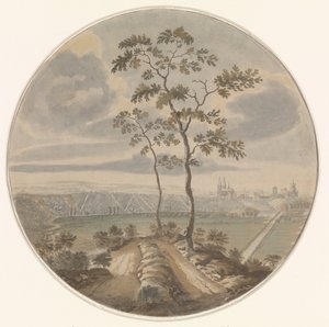 Widok na miasto Kleve autorstwa Jan van Call (I) (attributed to)