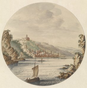 Widok na miasto Bacharach