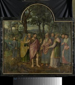Tryptyk ze scenami z życia św. Jana Chrzciciela autorstwa Jan van Coninxloo (II)