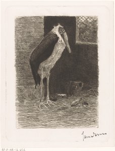 Marabut autorstwa Jan van Essen (signed by artist)