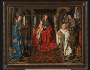 Madonna z kanonikiem Jorisem van der Paele autorstwa Jan van Eyck