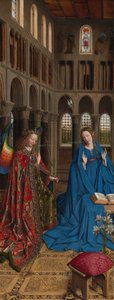 Zwiastowanie autorstwa Jan van Eyck