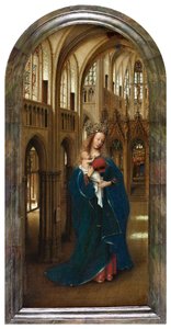 Madonna w kościele autorstwa Jan van Eyck