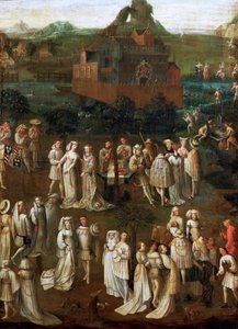 Małżeństwo Filipa Dobrego z Izabelą Portugalską w styczniu 1430 r autorstwa Jan van Eyck