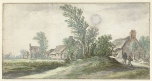 Widok wsi autorstwa Jan van Goyen (possibly)
