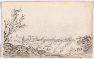 Krajobraz wydmowy autorstwa Jan van Goyen