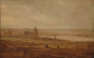 Widok na Arnhem autorstwa Jan van Goyen