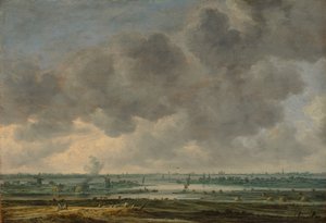 Widok Haarlemu i Haarlemmer Meer, 1646.