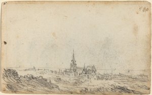 Widok Scheveningen [odbyt] autorstwa Jan van Goyen