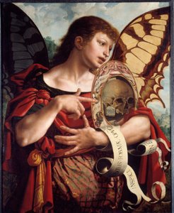 Vanit. Obraz Jana Sandersa Van Hemessena (1500-1560) autorstwa Jan van Hemessen