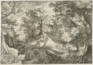 Krajobraz z Apollo i Daphne