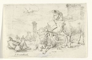 Ossenkar autorstwa Jan van Ossenbeeck
