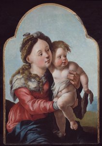 Madonna z Dzieciątkiem autorstwa Jan van Scorel
