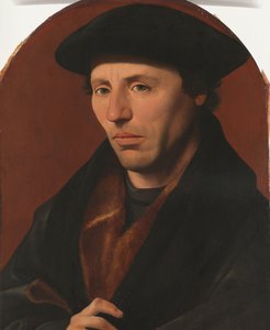 Portret obywatela Haarlemu Portret mężczyzny autorstwa Jan van Scorel