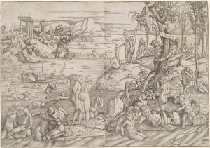 Potop autorstwa Jan van Scorel