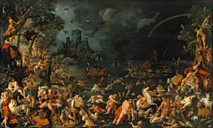 Powódź ... autorstwa Jan van Scorel