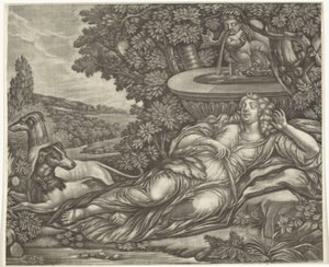 Śpiąca Diana autorstwa Jan van Somer (possibly)