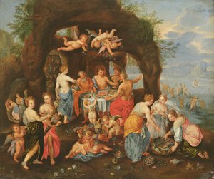Święto Bogów autorstwa Jan van and Balen, Hendrik van Kessel