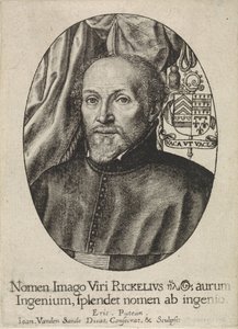 Portret teologa Dionizego Ryckel autorstwa Jan van de Sande
