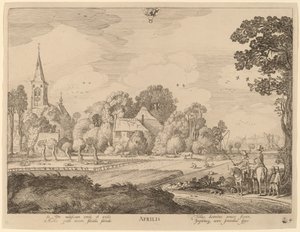 Kwiecień autorstwa Jan van de Velde II