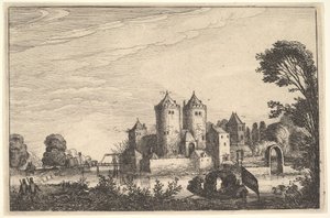 Zamek, ca. 1616.