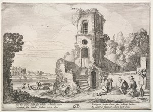 Dwanaście miesięcy: czerwiec autorstwa Jan van de Velde II