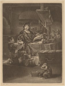 Jan Uytenbogaert autorstwa Jan van der Bruggen after Rembrandt van Rijn