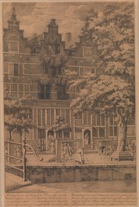 Gaszenie pożaru przy Heerengracht (25-26 kwietnia 1683) autorstwa Jan van der Heyden