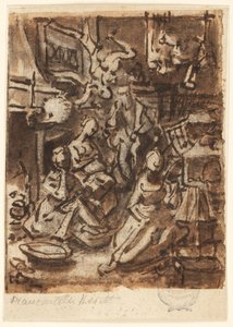 Studiuj kompozycję autorstwa Jan van der Straet, called Stradanus